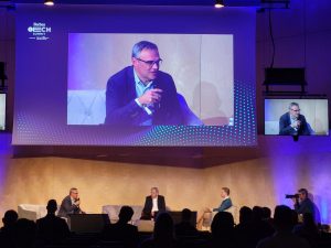 Kádár Botond, az EPIC InnoLabs ügyvezetője is részt vett a Forbes Tech Summit gyártással kapcsolatos panelbeszélgetésén